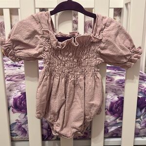 Purple bodysuit 0-3M